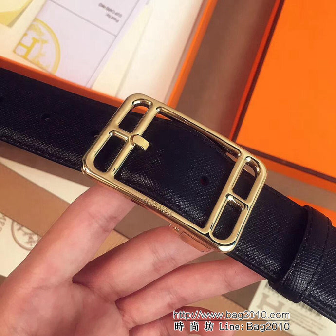 HERMES愛馬仕 2018秋冬系列 正品開模 Italy專櫃在售正品 原版皮男款皮帶  xfp1032